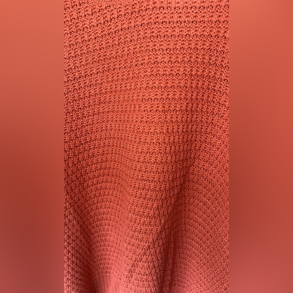 Old Navy Women's Sz Medium tunic length Orange Sweater - Picture 2 of 4